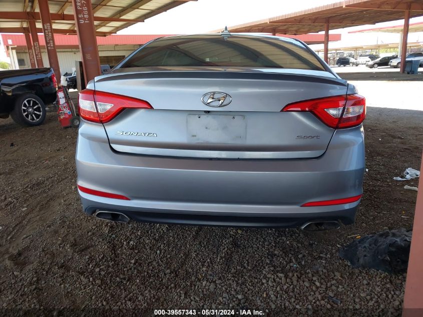 2016 Hyundai Sonata Sport VIN: 5NPE34AF2GH394296 Lot: 39557343