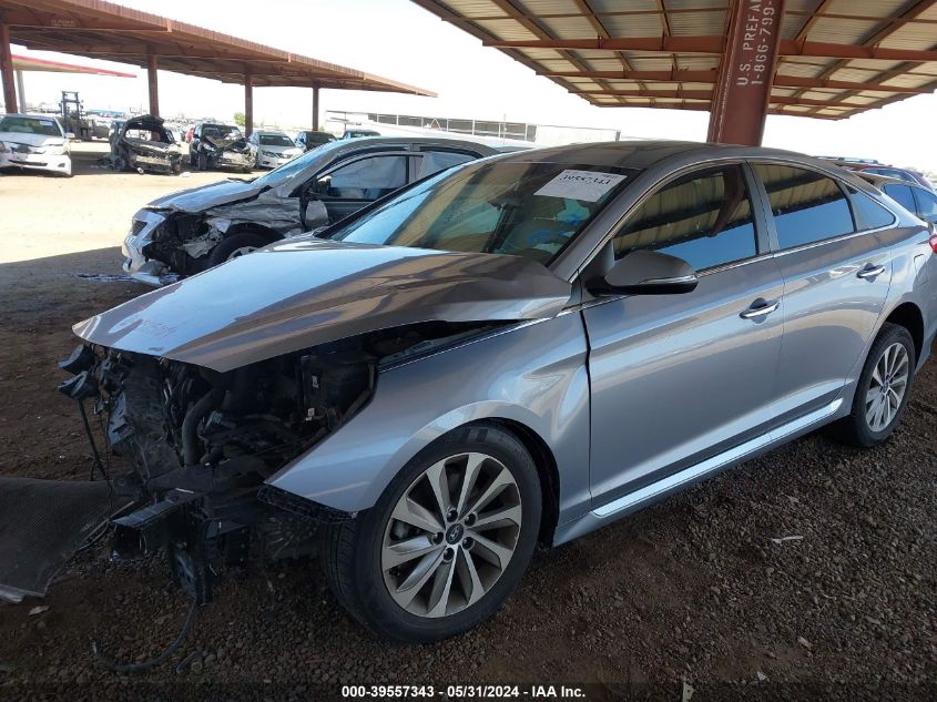 2016 Hyundai Sonata Sport VIN: 5NPE34AF2GH394296 Lot: 39557343