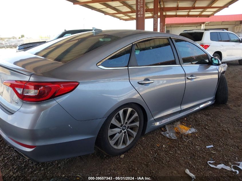 2016 Hyundai Sonata Sport VIN: 5NPE34AF2GH394296 Lot: 39557343