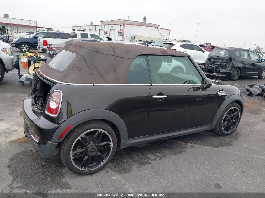 2015 Mini Convertible Cooper S VIN: WMWZP3C59FT708876 Lot: 39557362