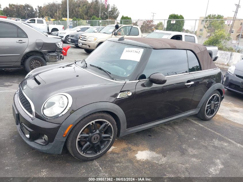 2015 Mini Convertible Cooper S VIN: WMWZP3C59FT708876 Lot: 39557362