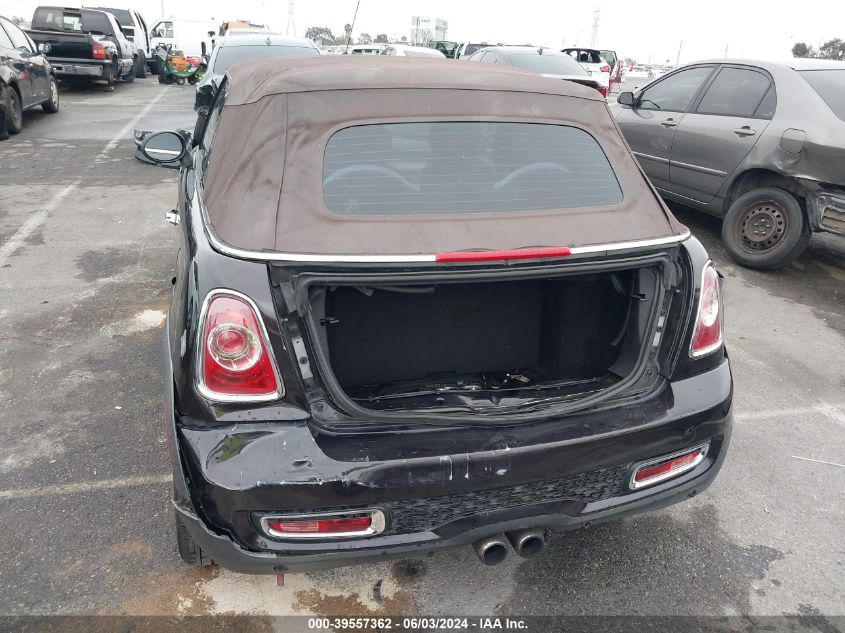 2015 Mini Convertible Cooper S VIN: WMWZP3C59FT708876 Lot: 39557362