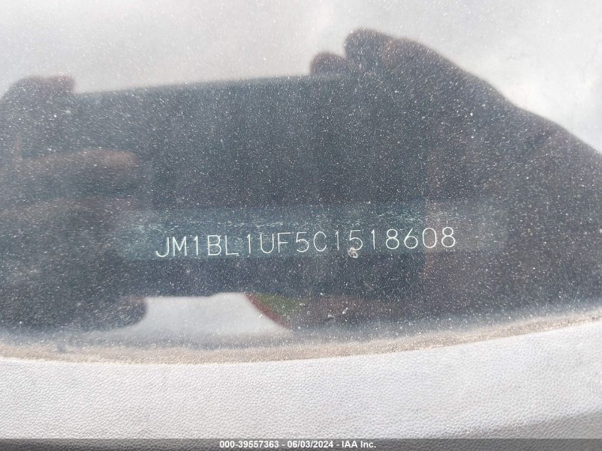 2012 Mazda Mazda3 I Sport VIN: JM1BL1UF5C1518608 Lot: 39557363