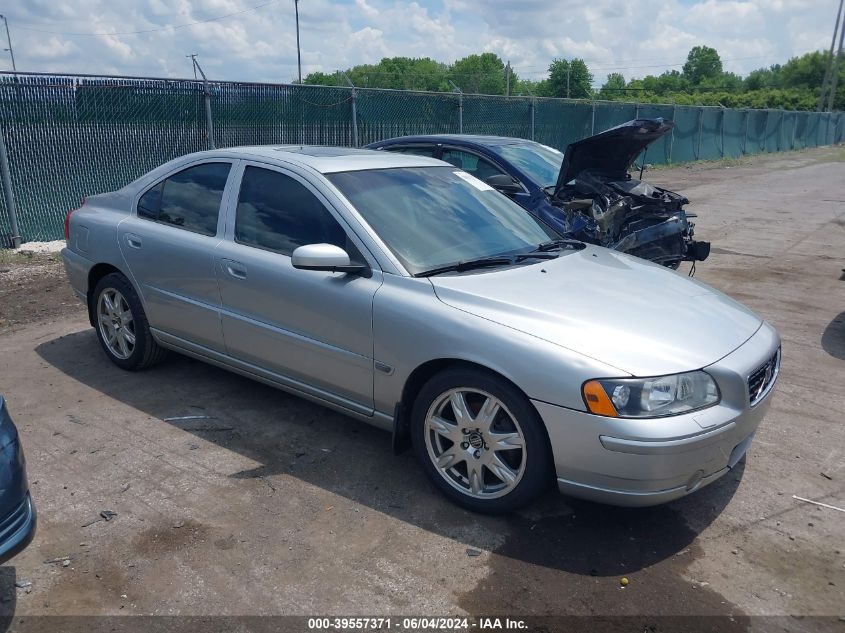 2006 Volvo S60 2.5T VIN: YV1RS592362518288 Lot: 39557371