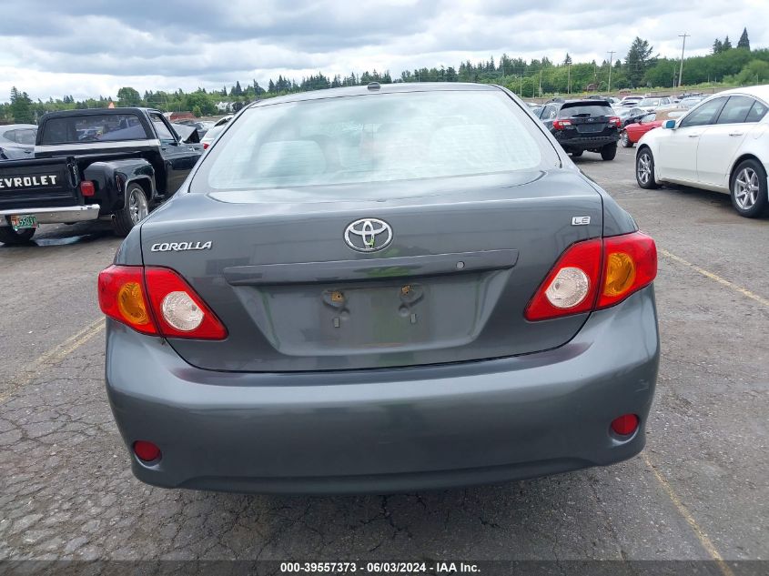 2010 Toyota Corolla Le VIN: 2T1BU4EE1AC430104 Lot: 39557373