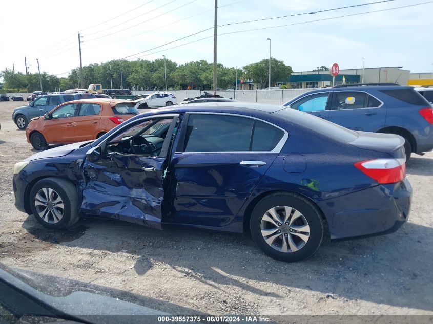 2014 Honda Accord Lx VIN: 1HGCR2F35EA117480 Lot: 39557375