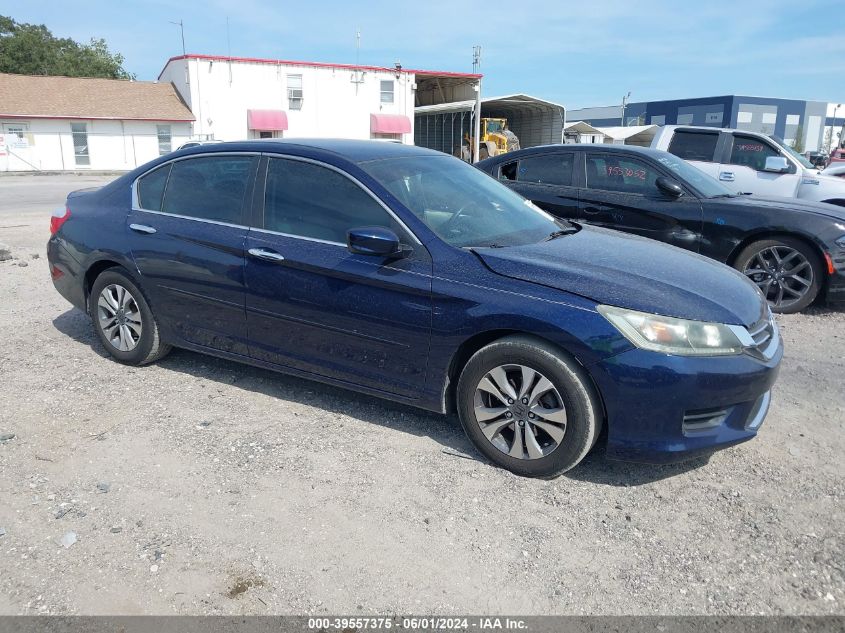 2014 Honda Accord Lx VIN: 1HGCR2F35EA117480 Lot: 39557375