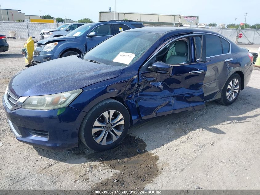 2014 Honda Accord Lx VIN: 1HGCR2F35EA117480 Lot: 39557375