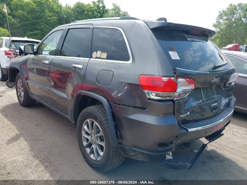 2014 Jeep Grand Cherokee Limited VIN: 1C4RJFBG8EC385234 Lot: 39557379