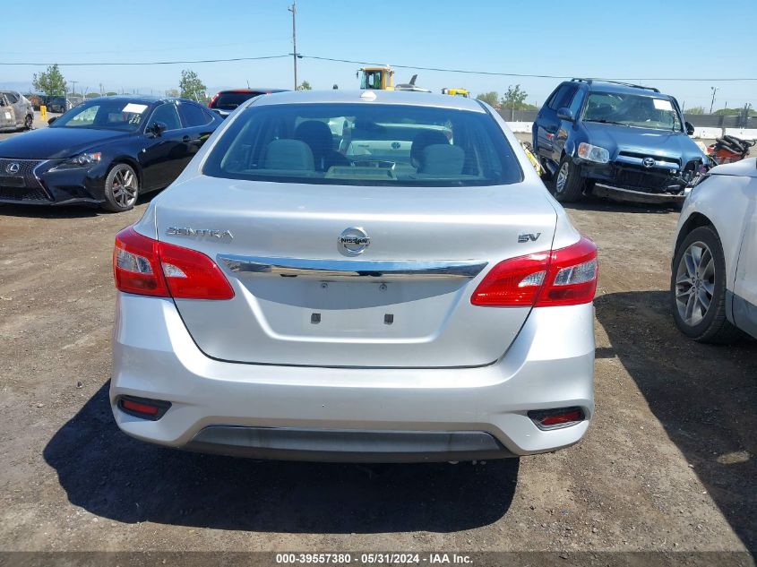 2019 NISSAN SENTRA SV - 3N1AB7AP4KY372441