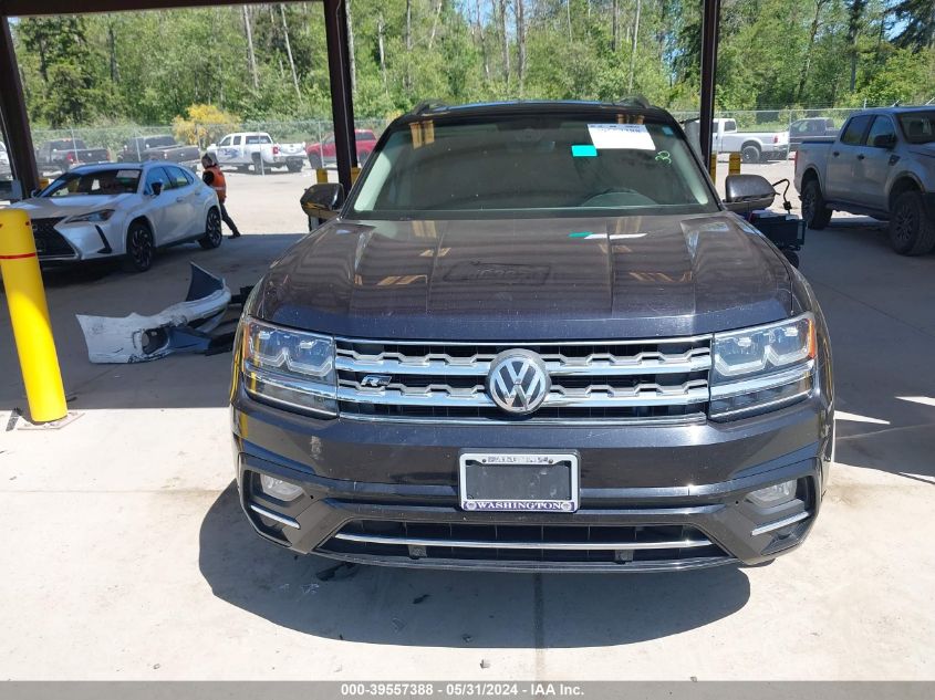 2018 Volkswagen Atlas 3.6L V6 Sel VIN: 1V2RR2CA4JC578937 Lot: 39557388