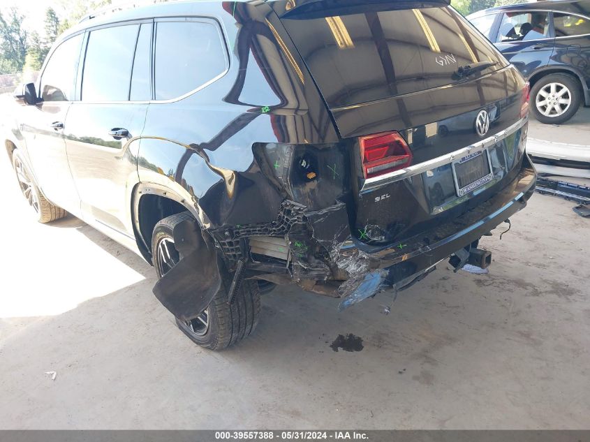 2018 Volkswagen Atlas 3.6L V6 Sel VIN: 1V2RR2CA4JC578937 Lot: 39557388