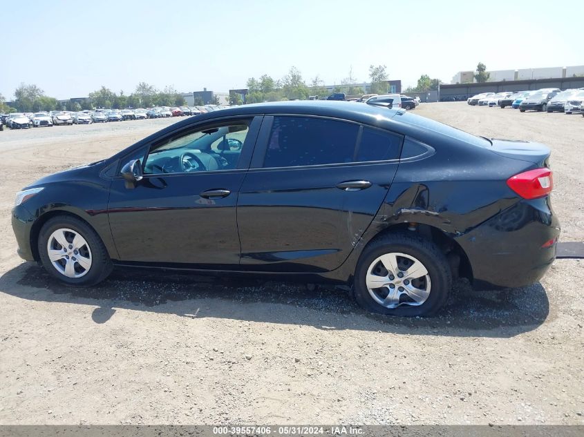 2017 Chevrolet Cruze Ls Auto VIN: 1G1BC5SM4H7237115 Lot: 39557406