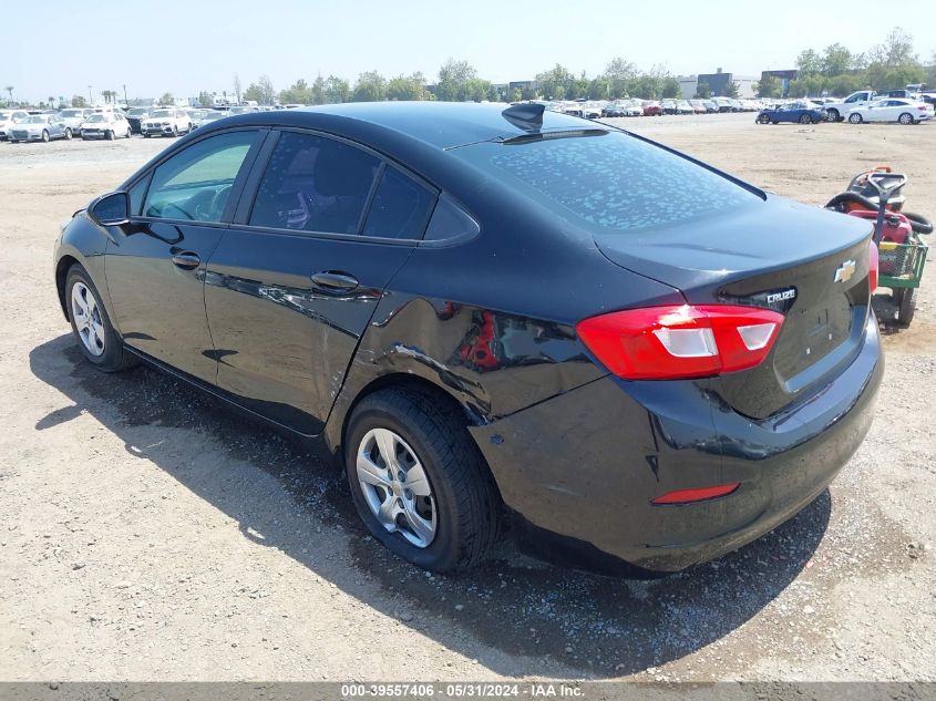 2017 Chevrolet Cruze Ls Auto VIN: 1G1BC5SM4H7237115 Lot: 39557406