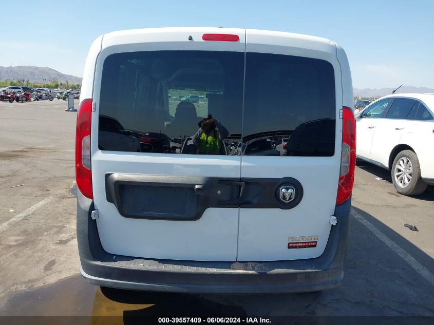 2015 Ram Promaster City VIN: ZFBERFATXF6960250 Lot: 39557409