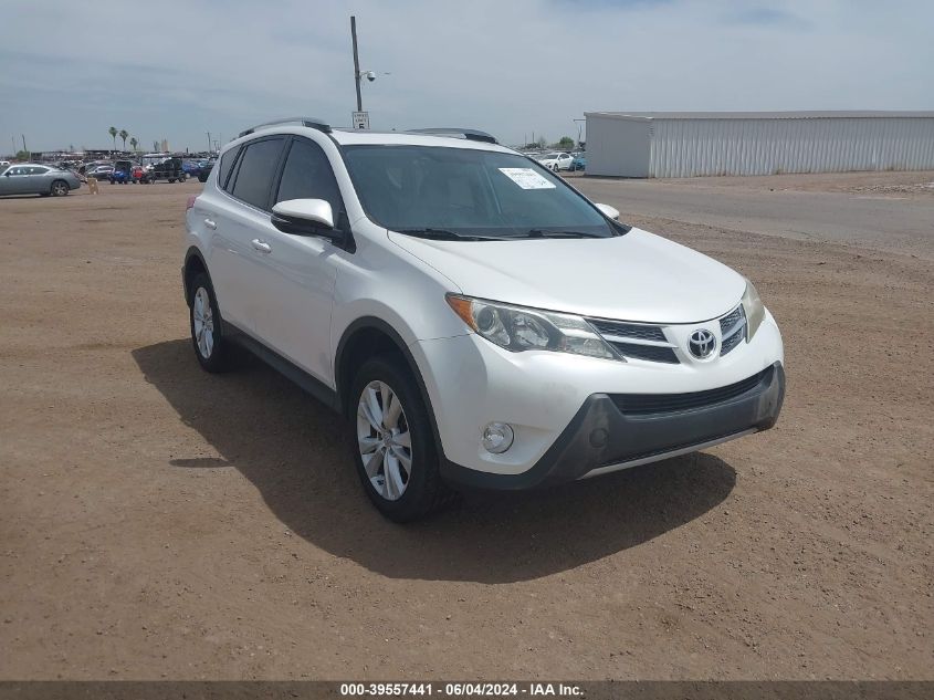 2013 Toyota Rav4 Limited VIN: 2T3YFREV1DW017076 Lot: 39557441