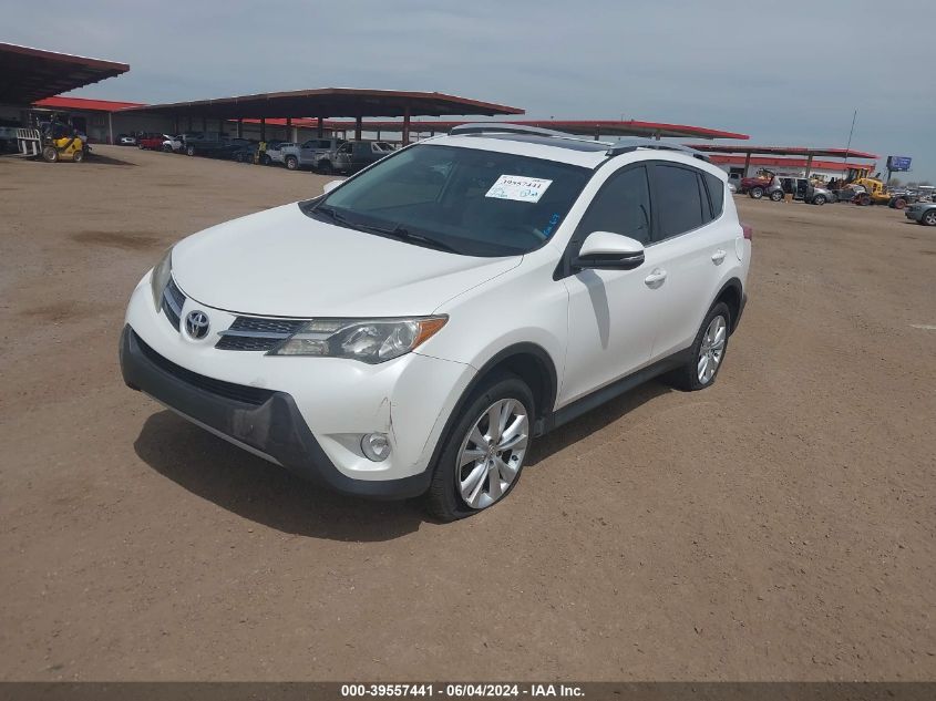 2013 TOYOTA RAV4 LIMITED - 2T3YFREV1DW017076
