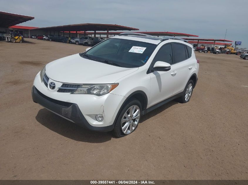 2013 Toyota Rav4 Limited VIN: 2T3YFREV1DW017076 Lot: 39557441