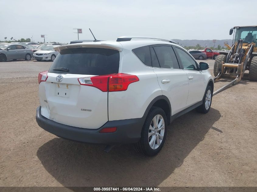 2013 Toyota Rav4 Limited VIN: 2T3YFREV1DW017076 Lot: 39557441