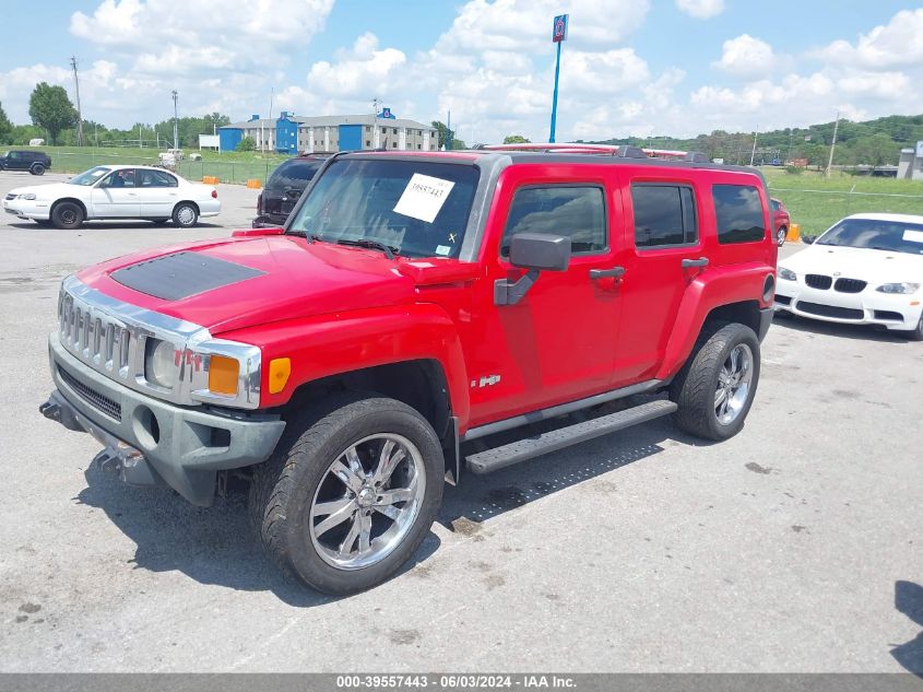 2006 Hummer H3 Suv VIN: 5GTDN136768122947 Lot: 39557443