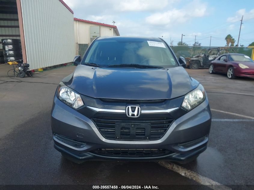 2018 Honda Hr-V Lx VIN: 3CZRU5H39JM715276 Lot: 39557458