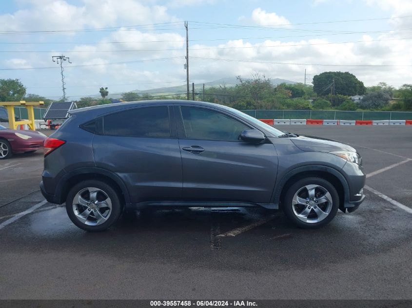 2018 Honda Hr-V Lx VIN: 3CZRU5H39JM715276 Lot: 39557458