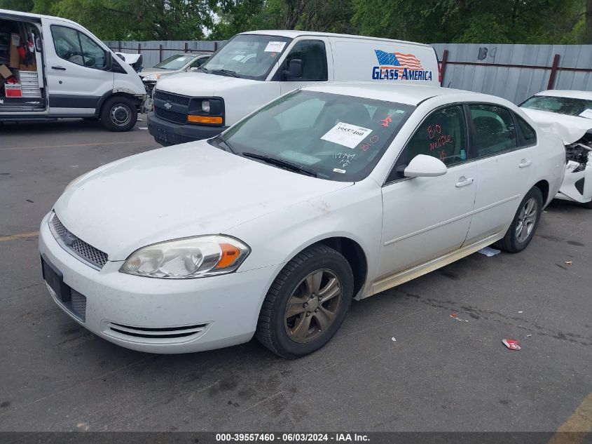 2014 Chevrolet Impala Limited Ls VIN: 2G1WA5E30E1119789 Lot: 39557460