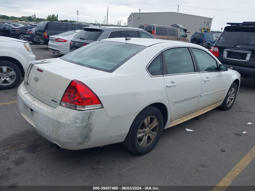 2014 CHEVROLET IMPALA LIMITED LS - 2G1WA5E30E1119789