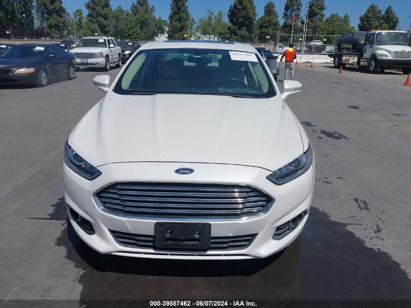 2013 Ford Fusion Hybrid Se VIN: 3FA6P0LU8DR202469 Lot: 39557462