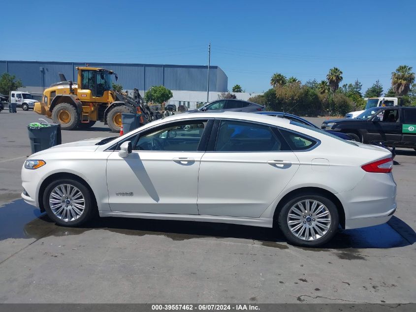 2013 Ford Fusion Hybrid Se VIN: 3FA6P0LU8DR202469 Lot: 39557462