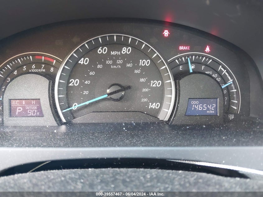 2012 Toyota Camry Le VIN: 4T4BF1FK3CR214744 Lot: 39557467