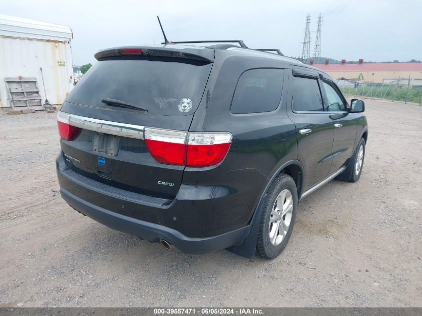 2013 Dodge Durango Crew VIN: 1C4RDJDG0DC632834 Lot: 39557471