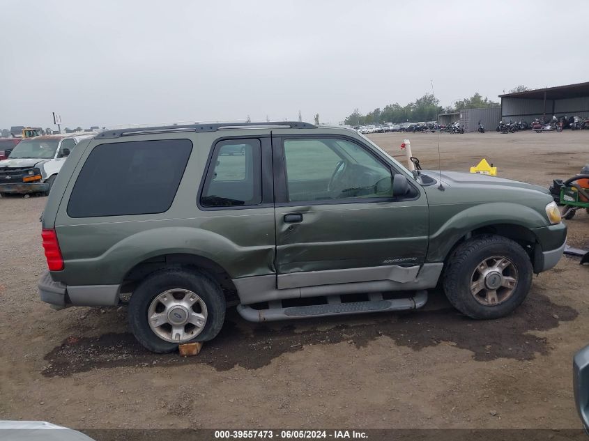 2002 Ford Explorer Sport VIN: 1FMYU60E62UB54452 Lot: 39557473