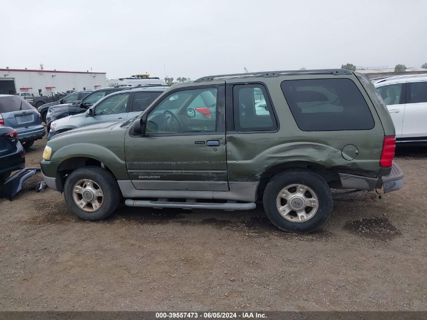 2002 Ford Explorer Sport VIN: 1FMYU60E62UB54452 Lot: 39557473