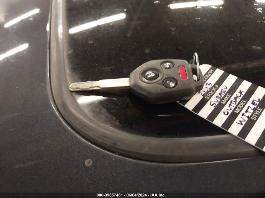 2013 Subaru Outback 2.5I Limited VIN: 4S4BRBPC0D3244791 Lot: 39557481