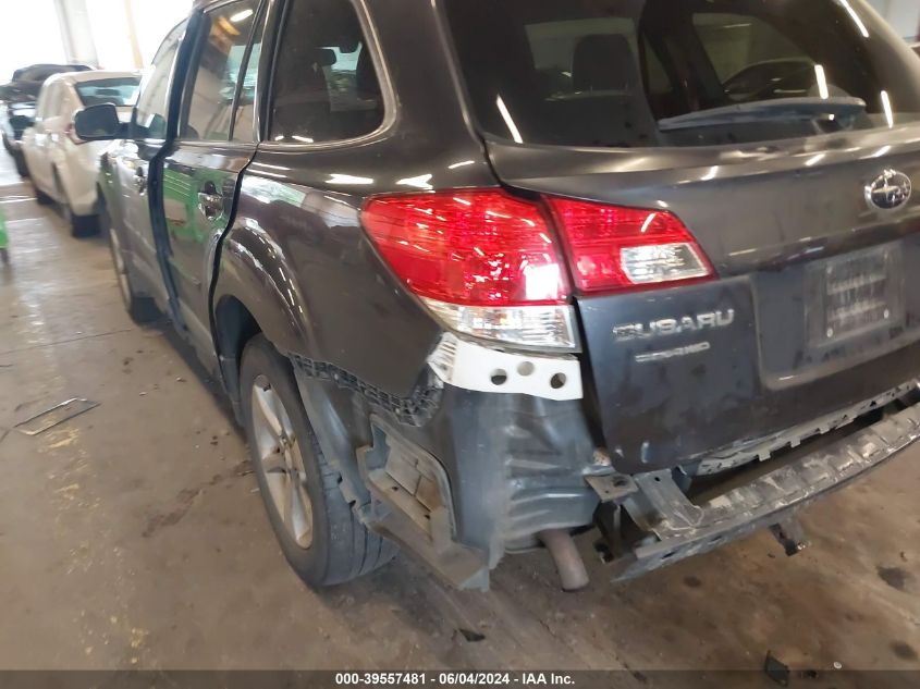 2013 Subaru Outback 2.5I Limited VIN: 4S4BRBPC0D3244791 Lot: 39557481