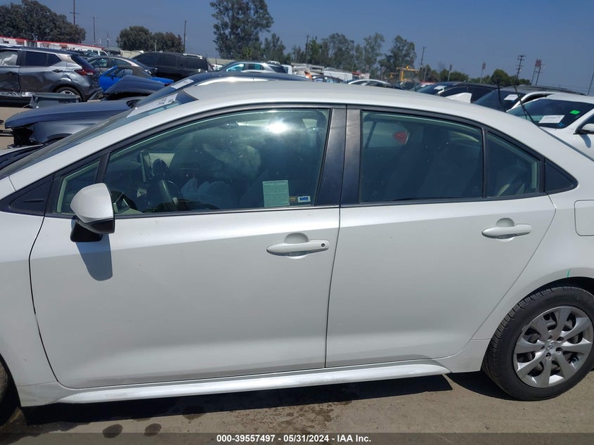 VIN JTDEPRAE1LJ018344 2020 TOYOTA COROLLA LE