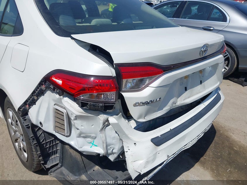 VIN JTDEPRAE1LJ018344 2020 TOYOTA COROLLA LE