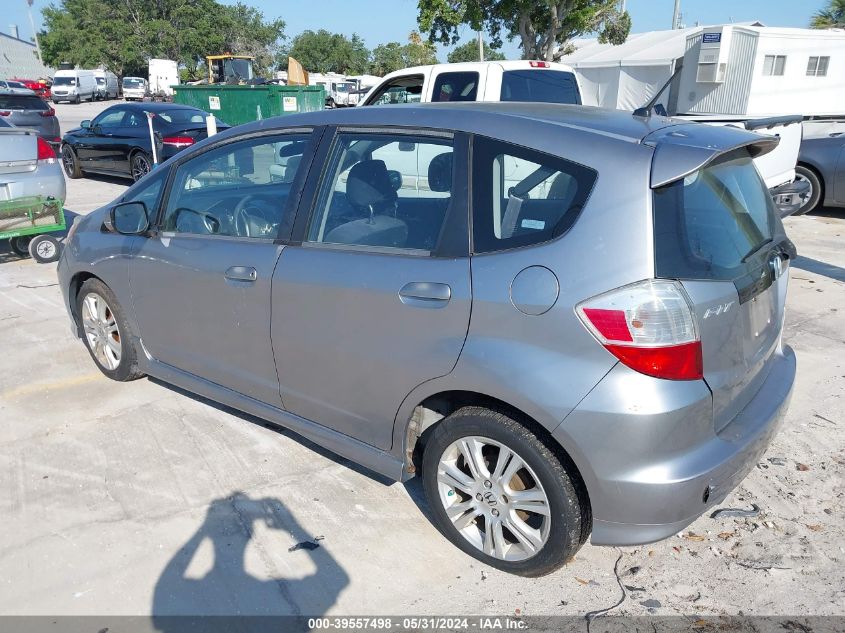 2009 Honda Fit Sport VIN: JHMGE88499S001511 Lot: 39557498