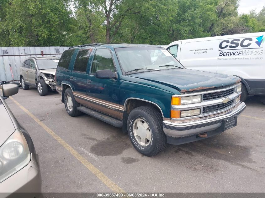 1996 Chevrolet Tahoe K1500 VIN: 1GNEK13R6TJ307663 Lot: 39557499