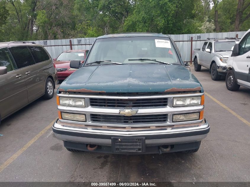 1996 Chevrolet Tahoe K1500 VIN: 1GNEK13R6TJ307663 Lot: 39557499