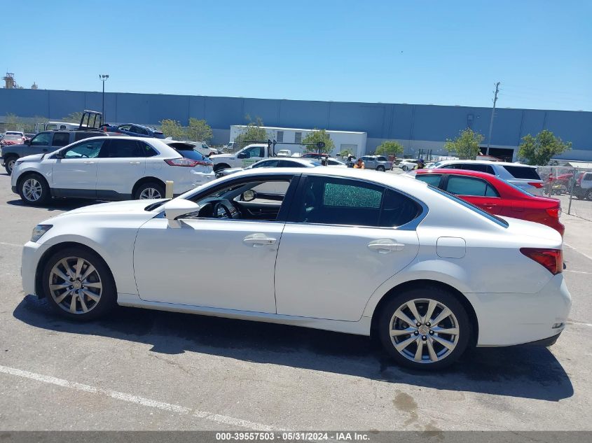 2013 Lexus Gs 350 VIN: JTHBE1BL8D5028370 Lot: 39557503