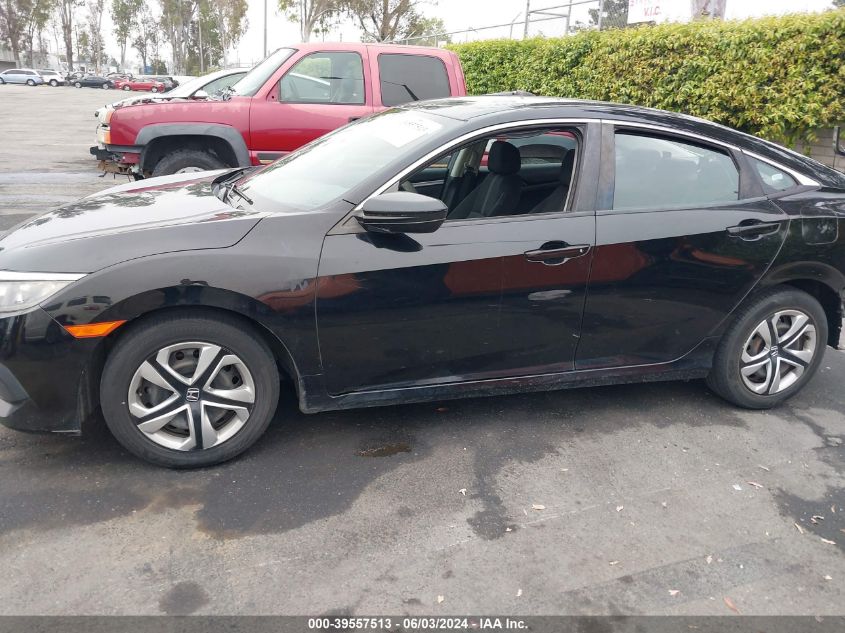 2018 Honda Civic Lx VIN: 2HGFC2F55JH582501 Lot: 39557513