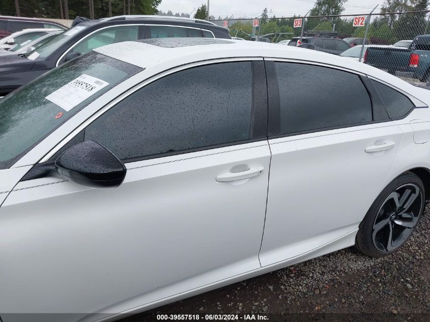 2022 Honda Accord Sport 2.0T VIN: 1HGCV2F36NA013706 Lot: 39557518