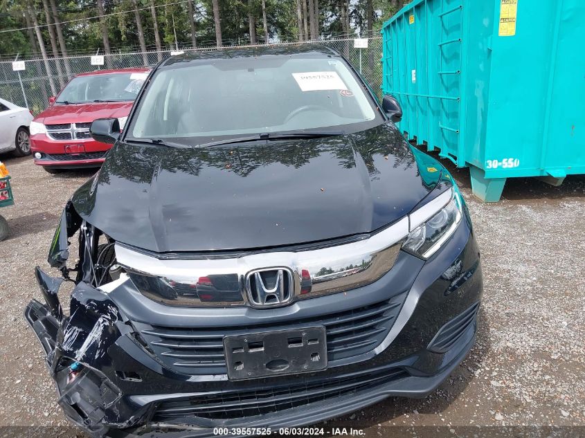 2021 Honda Hr-V Awd Lx VIN: 3CZRU6H39MM711822 Lot: 39557525