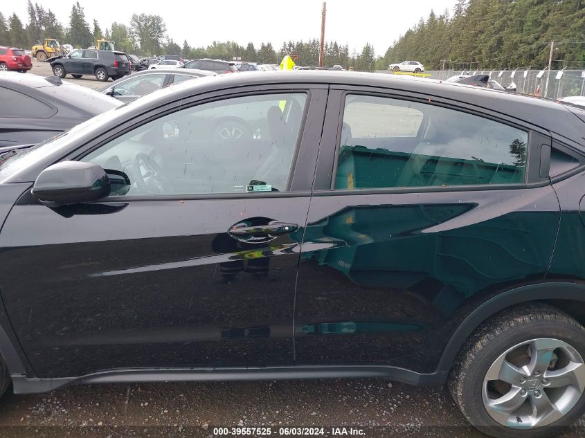 2021 Honda Hr-V Awd Lx VIN: 3CZRU6H39MM711822 Lot: 39557525