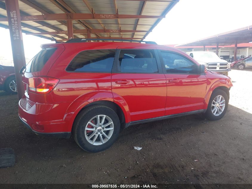 2013 Dodge Journey Sxt VIN: 3C4PDCBG0DT636845 Lot: 39557535