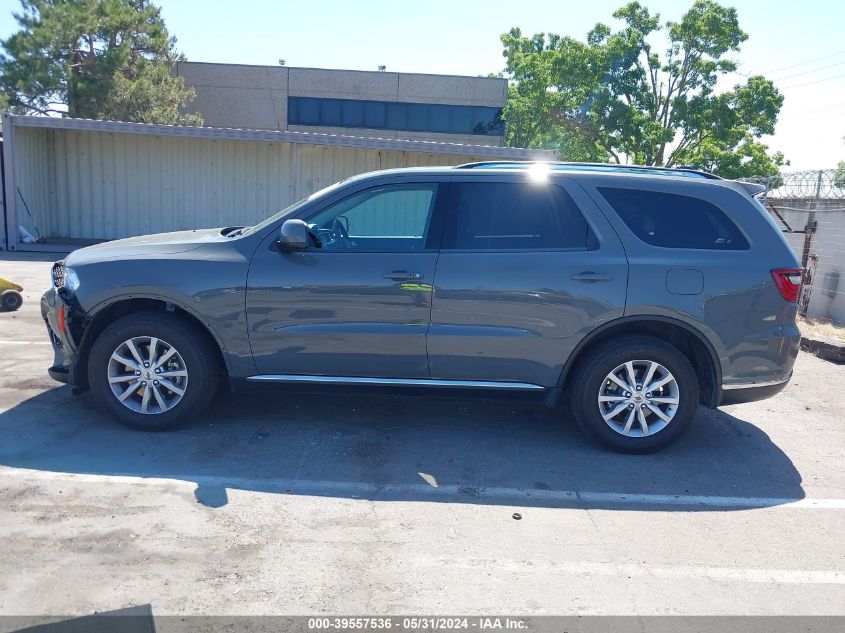 2022 Dodge Durango Sxt Awd VIN: 1C4RDJAG6NC160449 Lot: 39557536