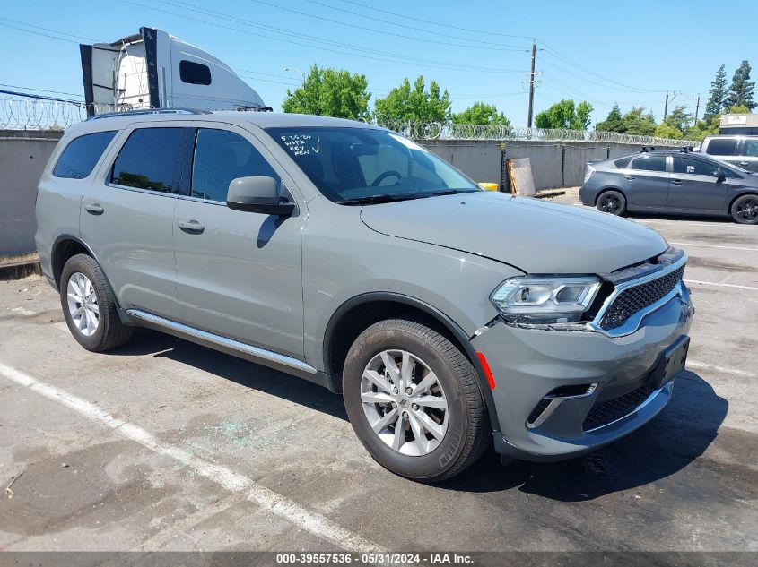 2022 Dodge Durango Sxt Awd VIN: 1C4RDJAG6NC160449 Lot: 39557536