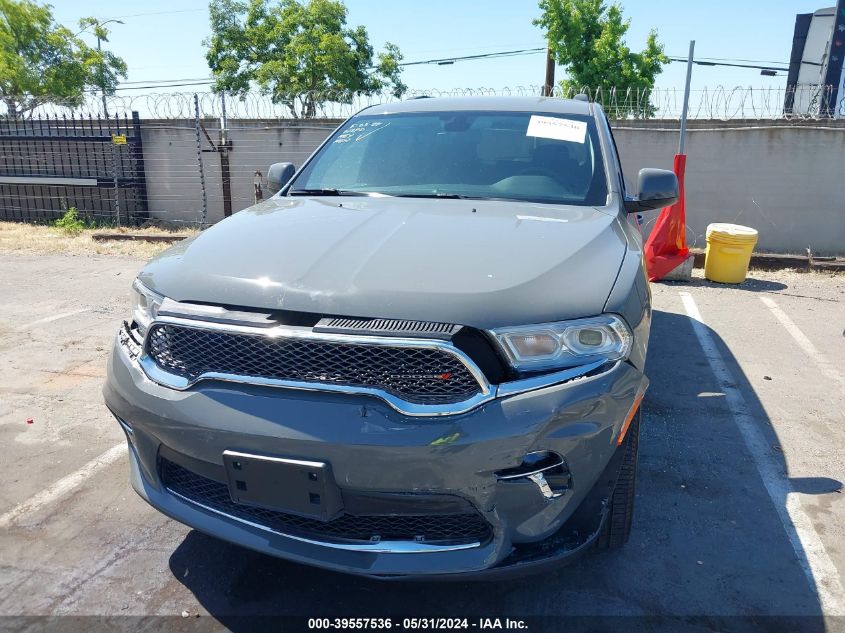 2022 Dodge Durango Sxt Awd VIN: 1C4RDJAG6NC160449 Lot: 39557536